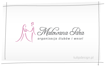 Projekt Logo Malowana Para